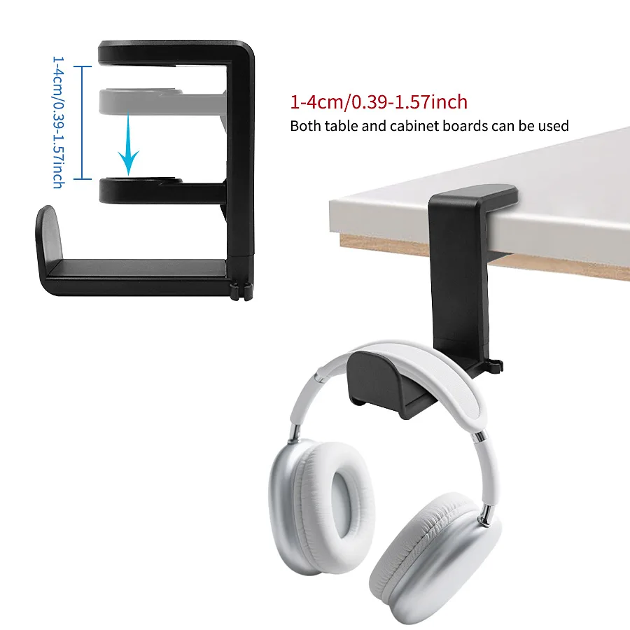 Headphone Stand Desk - 360 ° Support de casque rotatif