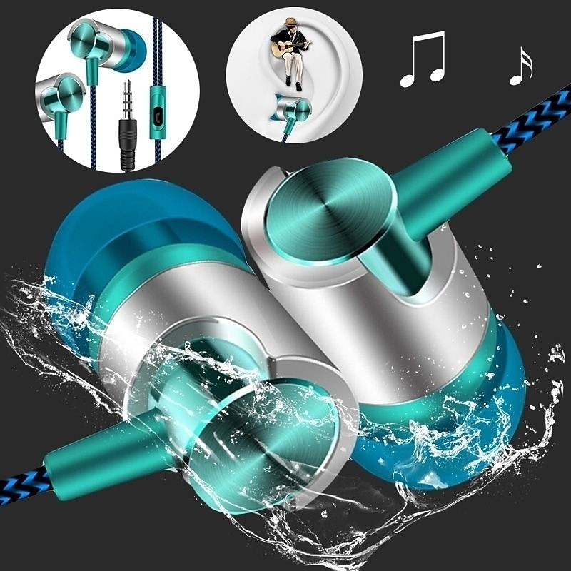 Écouteurs filaires 3,5 mm avec - Wired Earphone Mic avis et prix
